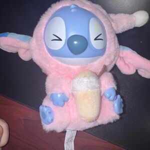 Adorable Pink and Blue Plush Toy